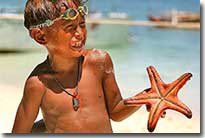 Boy with Starfish